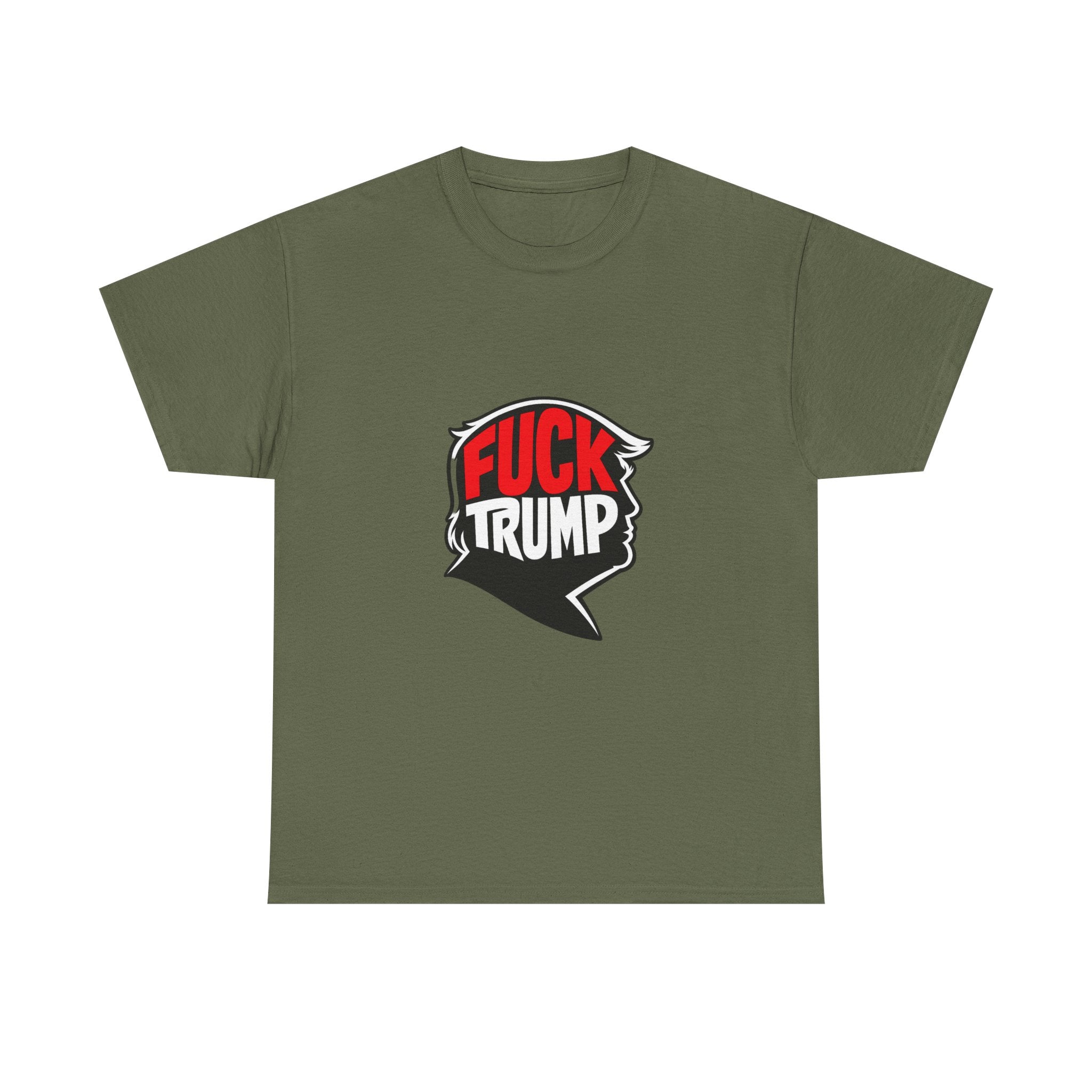 Anti Trump Shirt, Political Statement Tee, Bold Graphic Protest Shirt, Unisex Heavy Cotton T-Shirt, Streetwear Political Apparel
