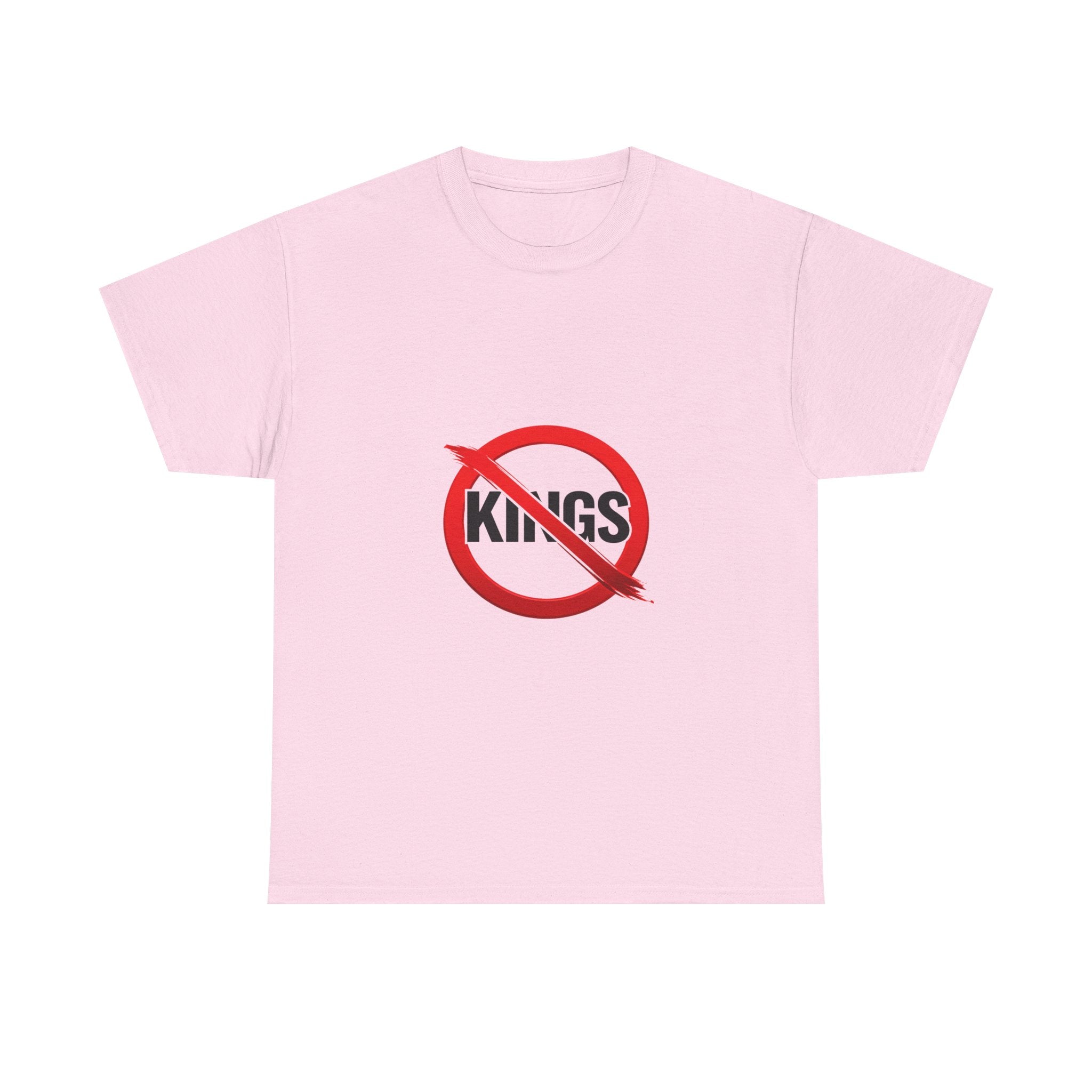 No Kings Shirt, Protest Graphic Tee, Political Statement T-Shirt