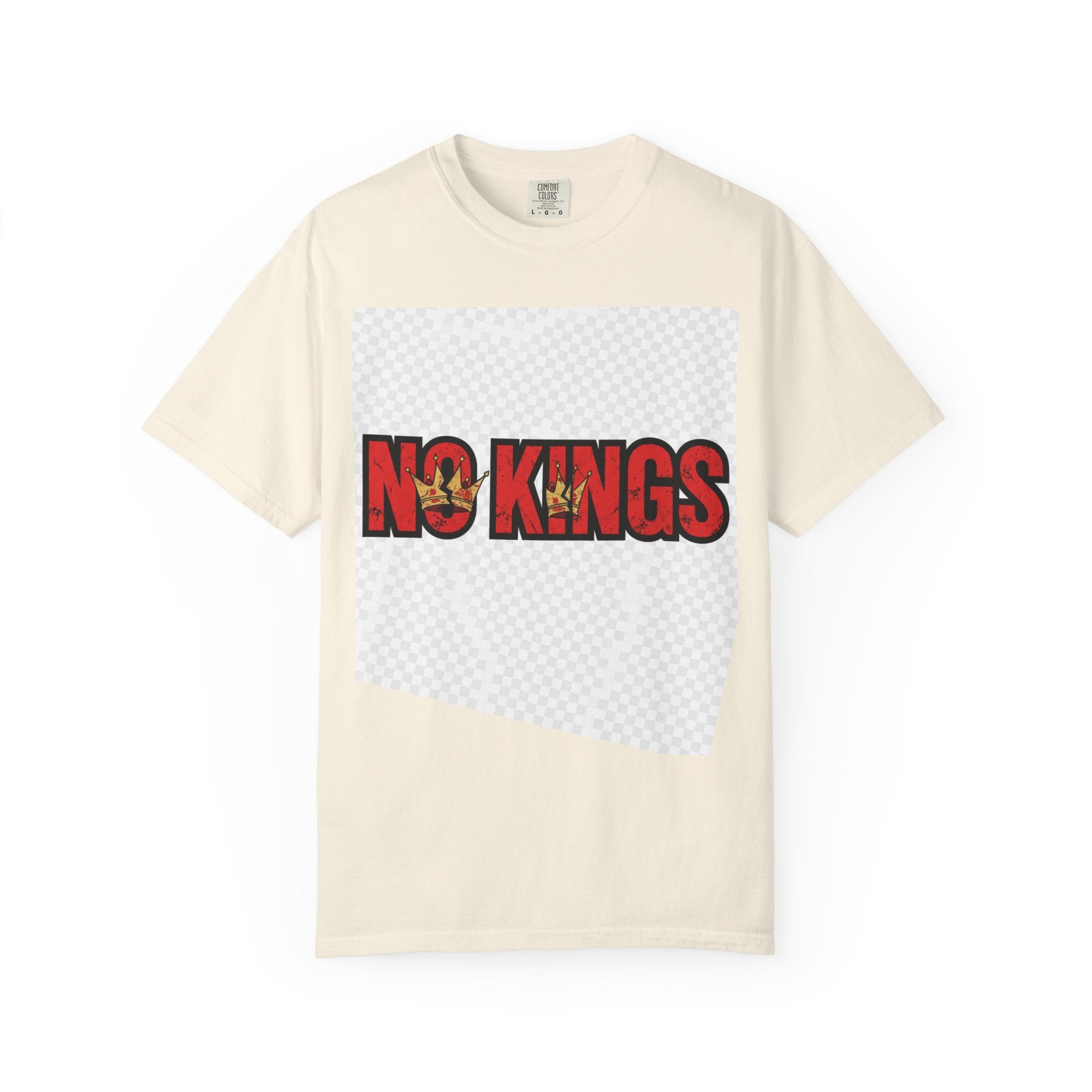 No Kings symbol T-shirt | Anti-monarchy graphic tee