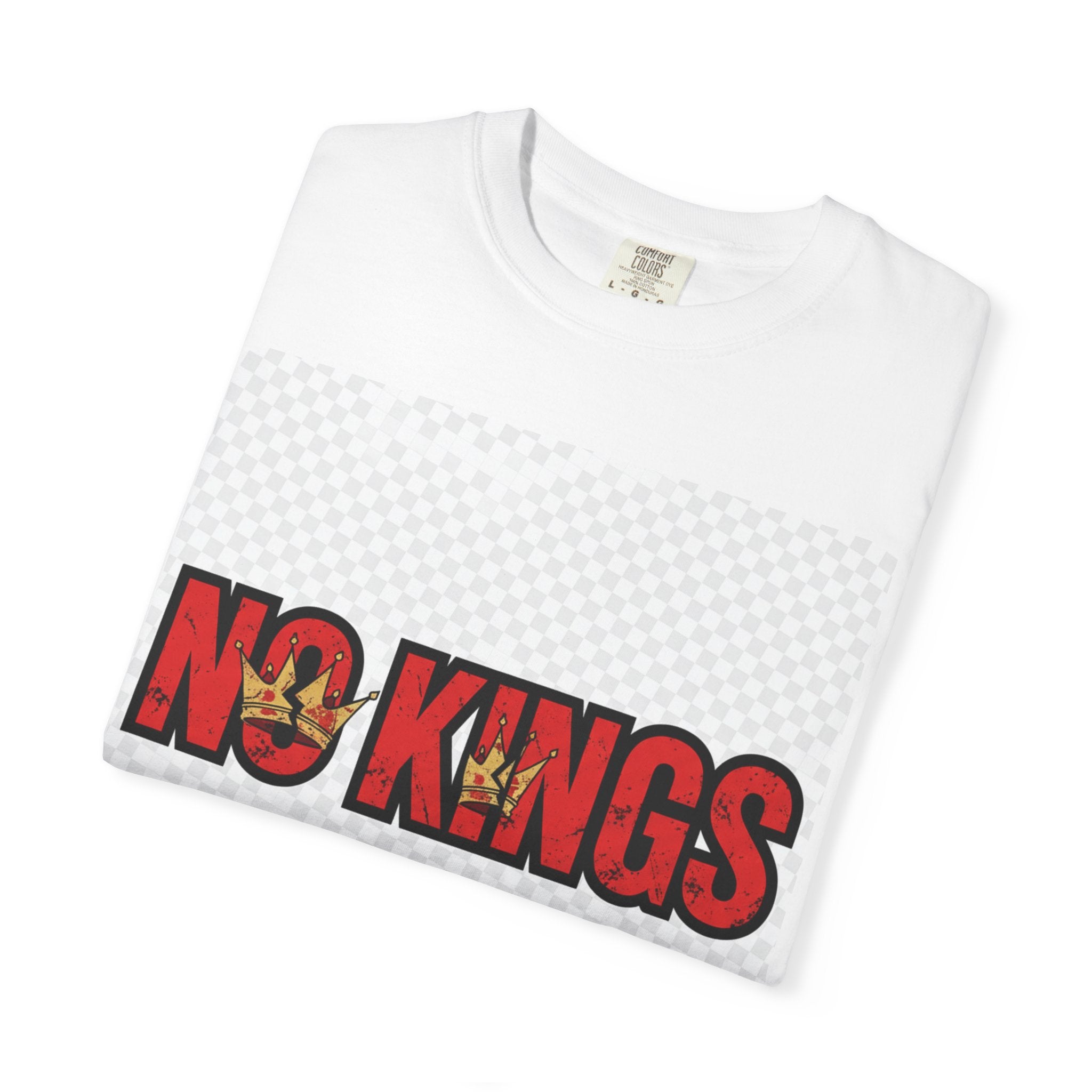 No Kings symbol T-shirt | Anti-monarchy graphic tee