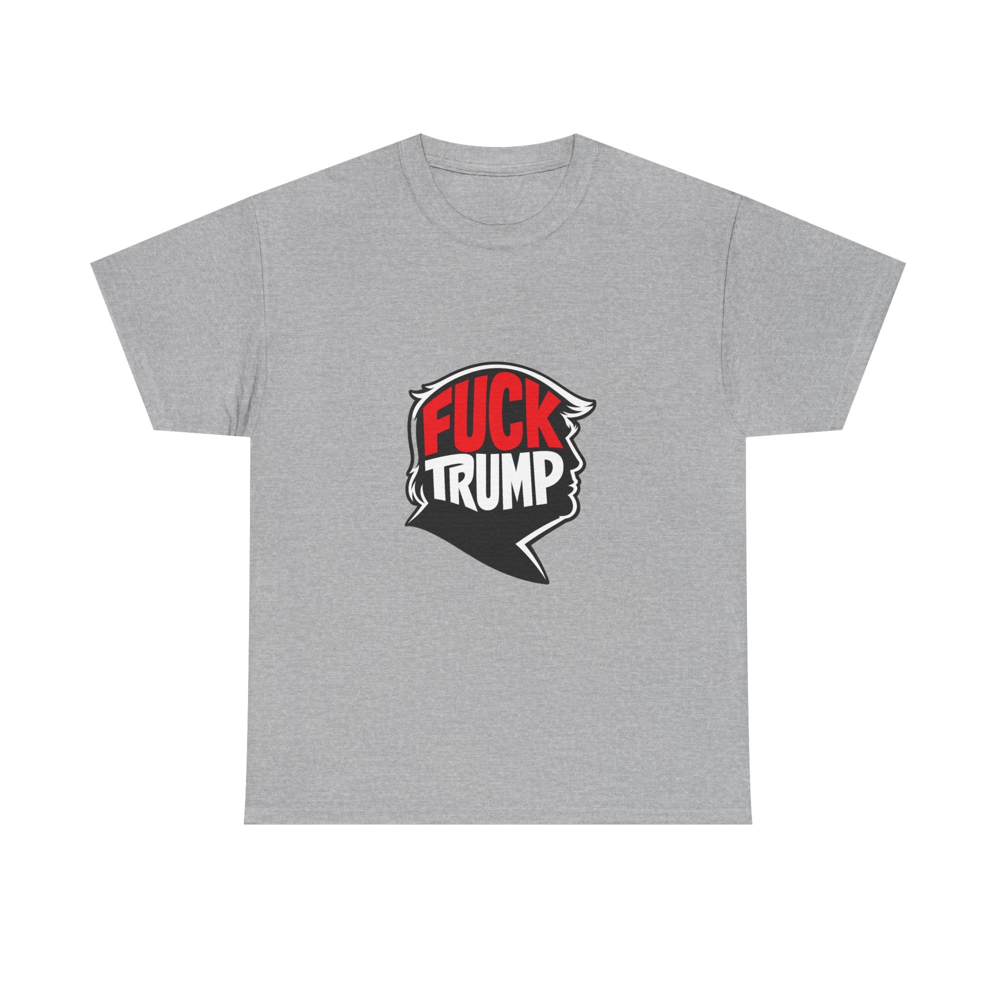 Anti Trump Shirt, Political Statement Tee, Bold Graphic Protest Shirt, Unisex Heavy Cotton T-Shirt, Streetwear Political Apparel