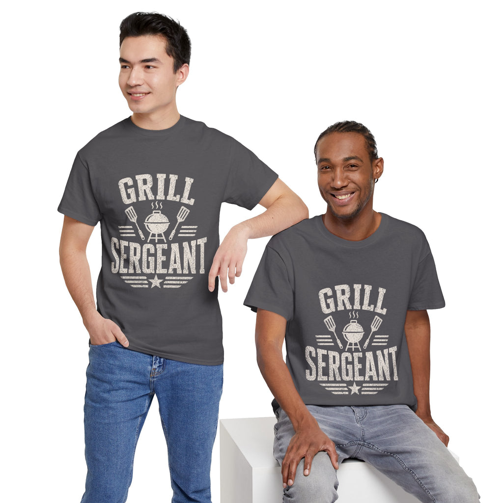 Grill Sergeant T-Shirt | Funny BBQ Dad Father's Day Gift