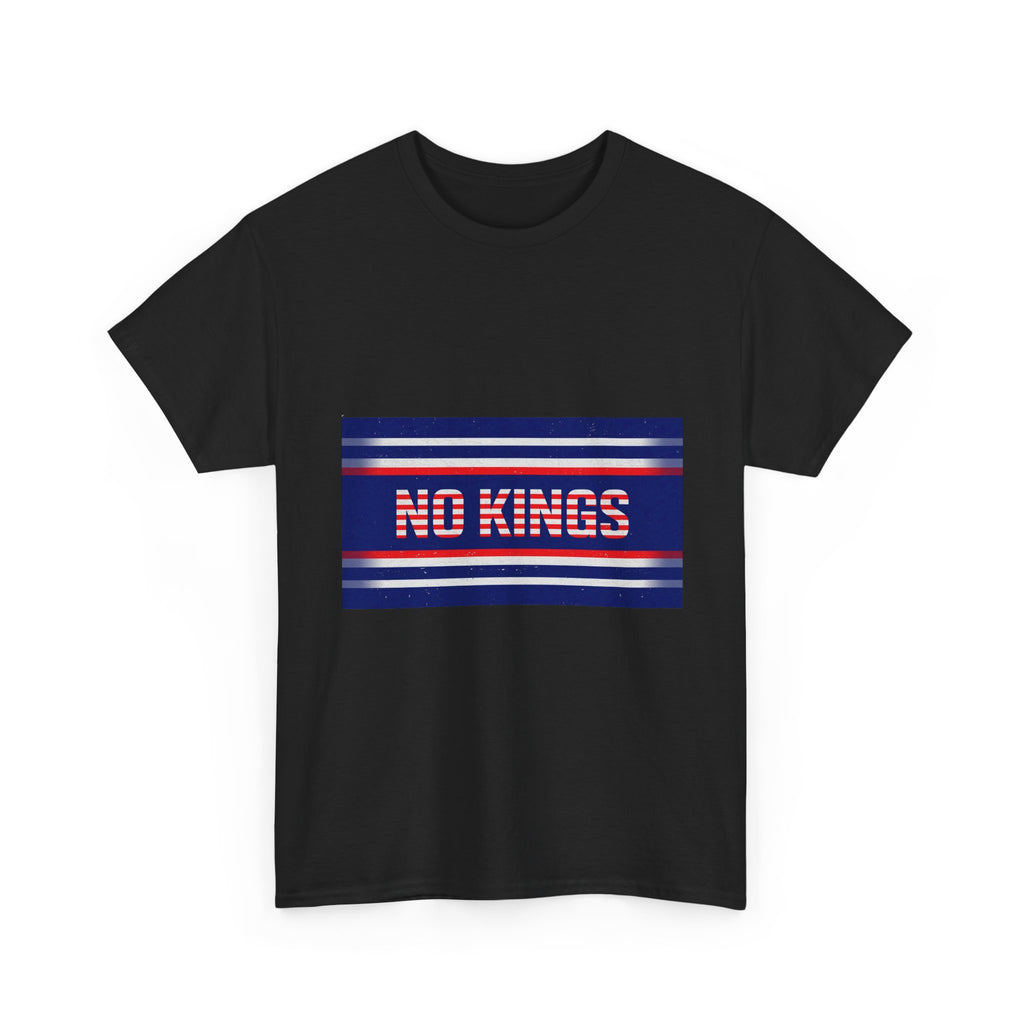 No Kings Shirt, Retro Graphic Tee, Patriotic Protest Shirt, Vintage Style T-Shirt, Independence Statement Tee, Unisex Graphic Tee