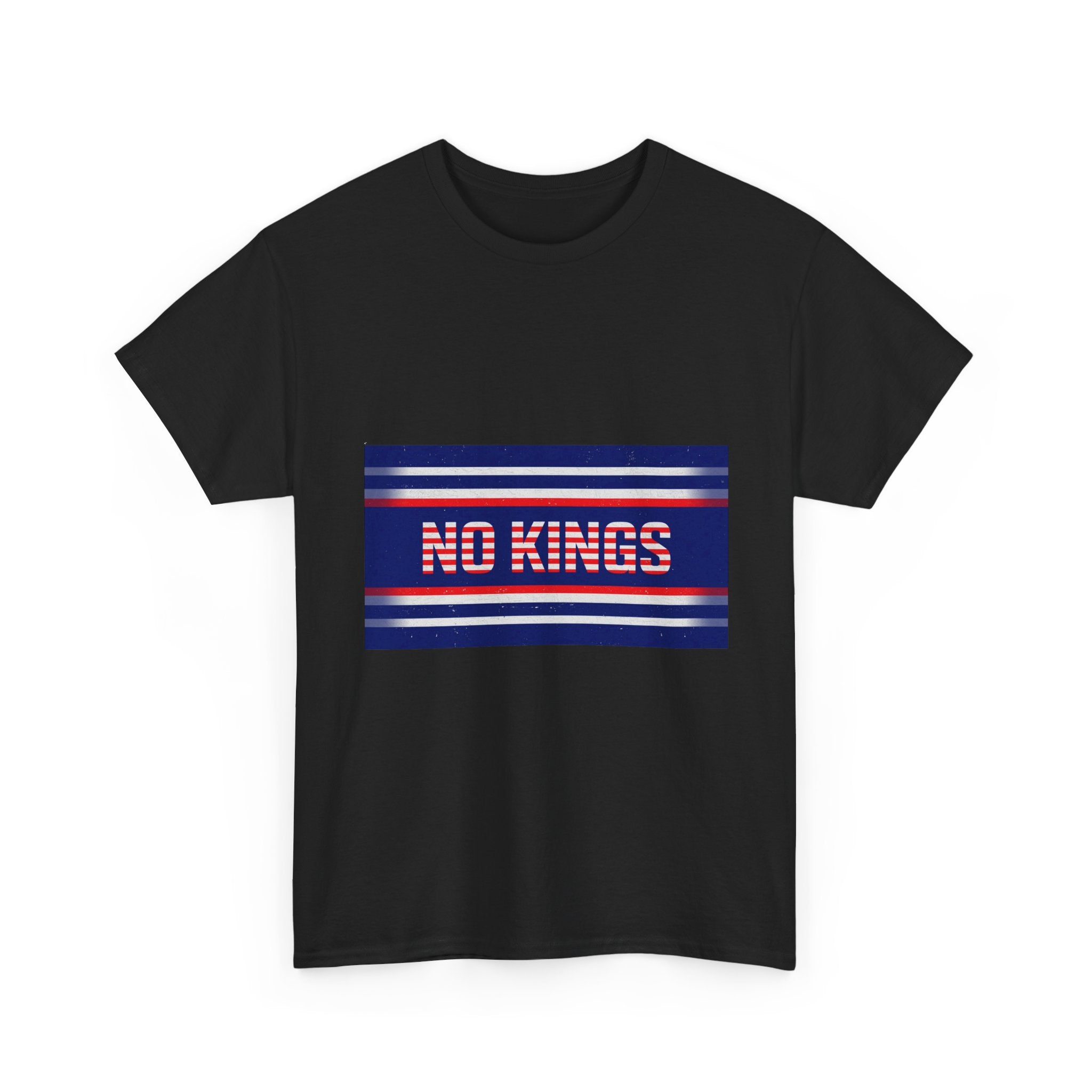 No Kings Shirt, Retro Graphic Tee, Patriotic Protest Shirt, Vintage Style T-Shirt, Independence Statement Tee, Unisex Graphic Tee