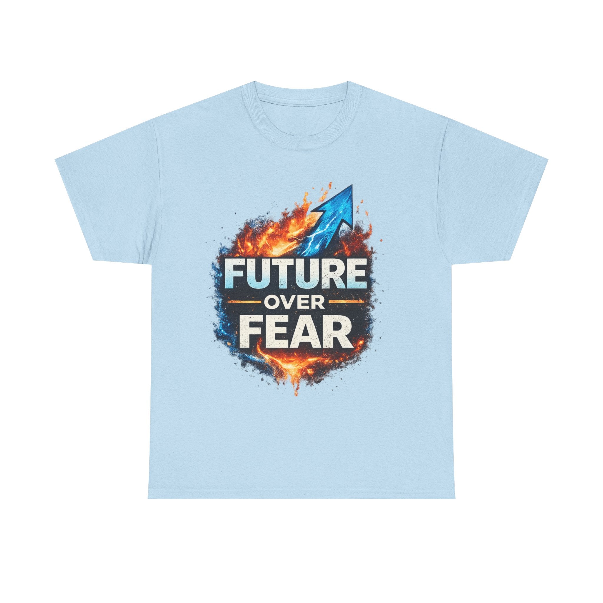 Future Over Fear Shirt, Motivational Graphic Tee, Inspirational Unisex T-Shirt, Positive Mindset Shirt, Self Growth Gift