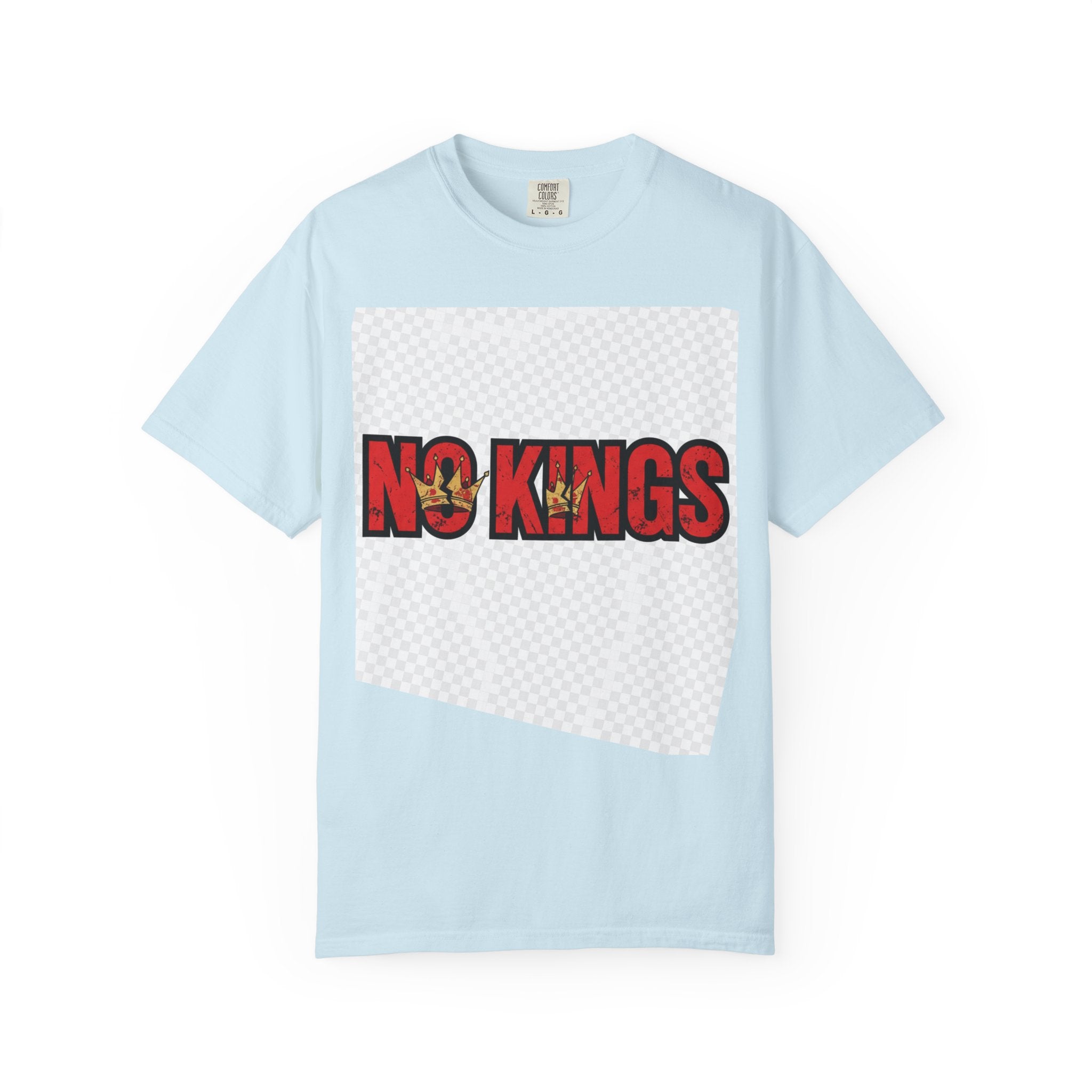 No Kings symbol T-shirt | Anti-monarchy graphic tee