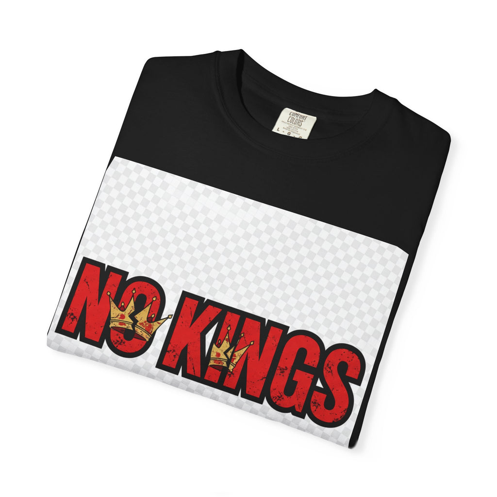 No Kings symbol T-shirt | Anti-monarchy graphic tee