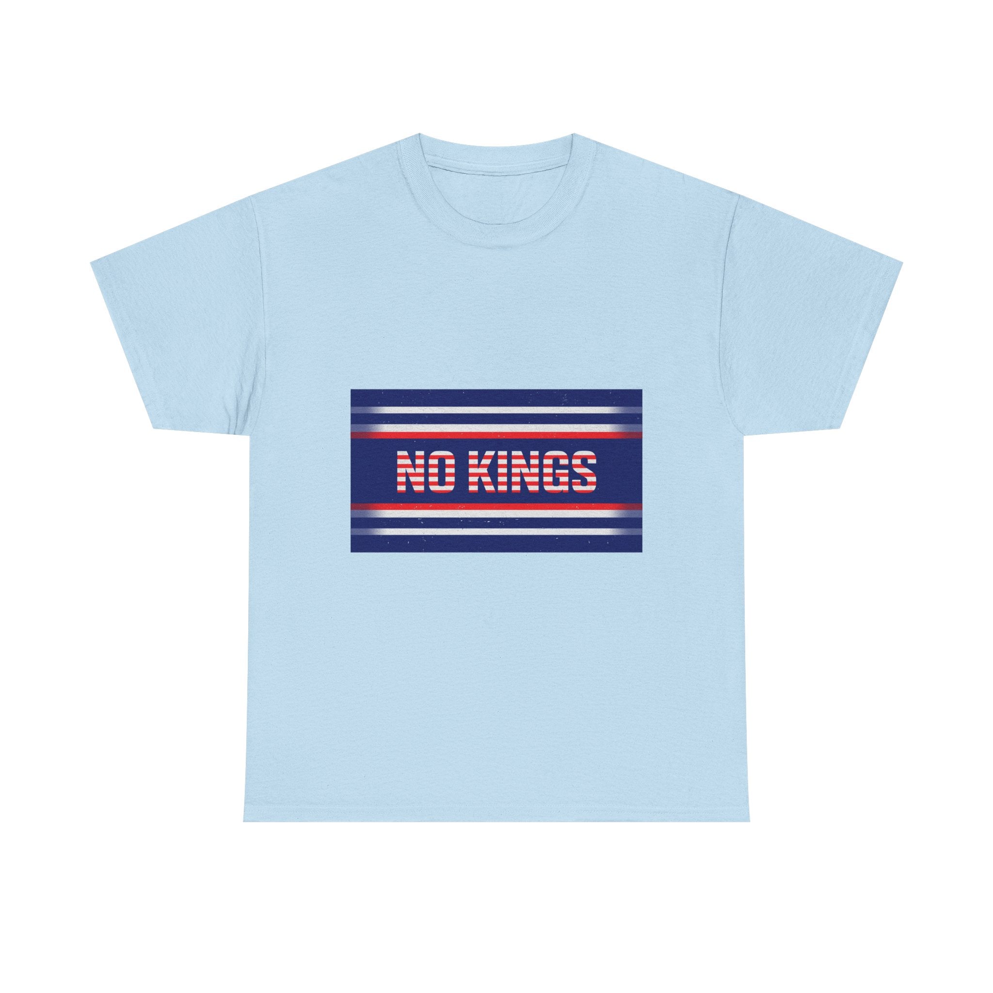 No Kings Shirt, Retro Graphic Tee, Patriotic Protest Shirt, Vintage Style T-Shirt, Independence Statement Tee, Unisex Graphic Tee