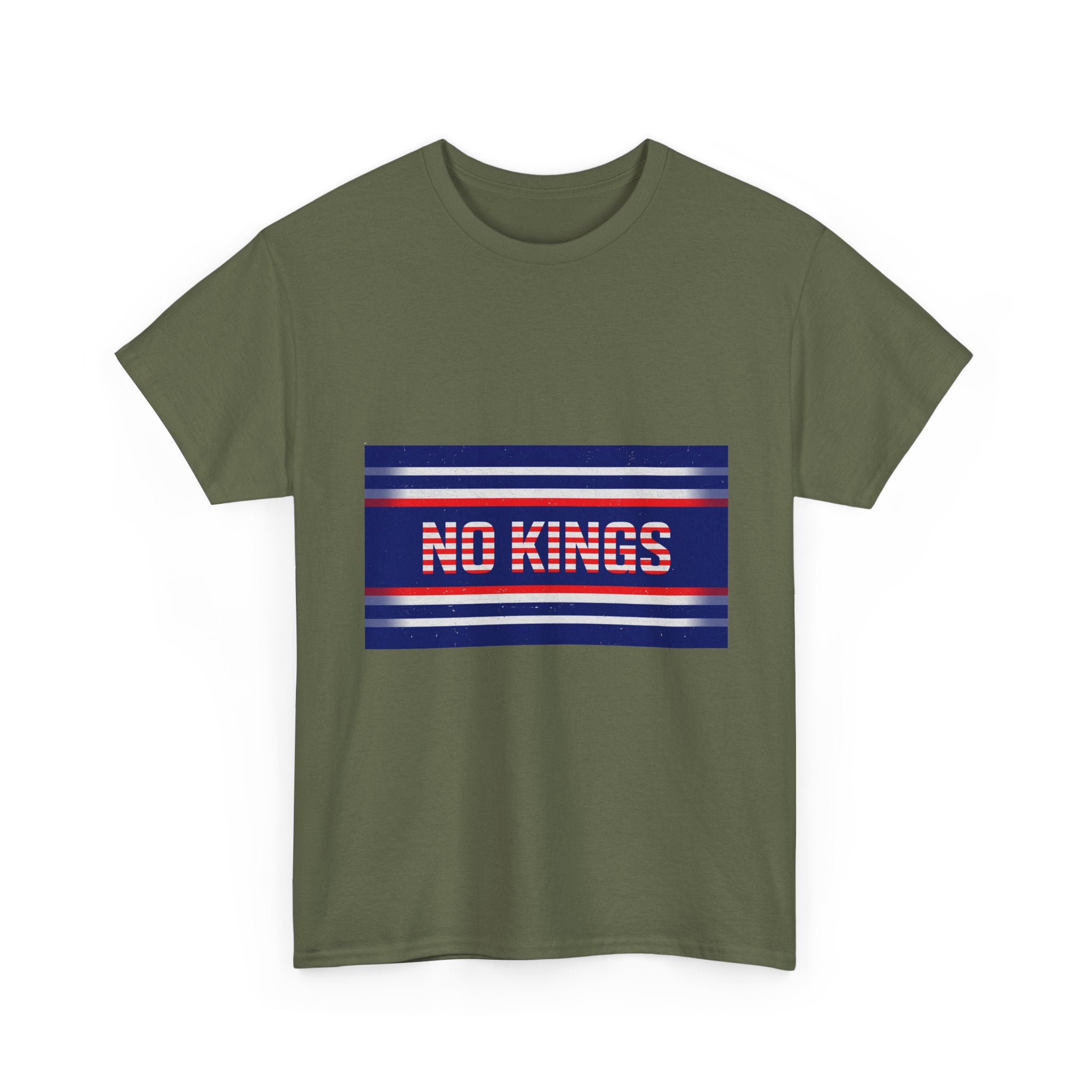 No Kings Shirt, Retro Graphic Tee, Patriotic Protest Shirt, Vintage Style T-Shirt, Independence Statement Tee, Unisex Graphic Tee