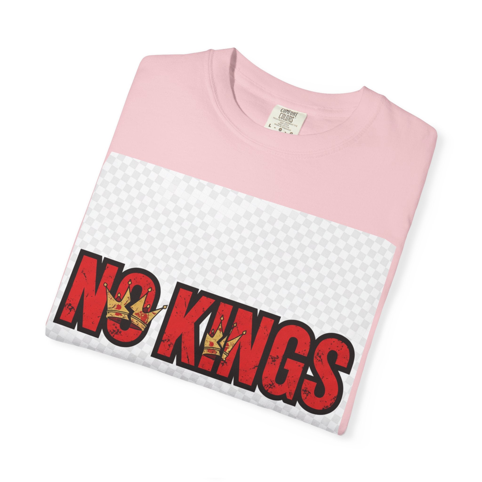 No Kings symbol T-shirt | Anti-monarchy graphic tee