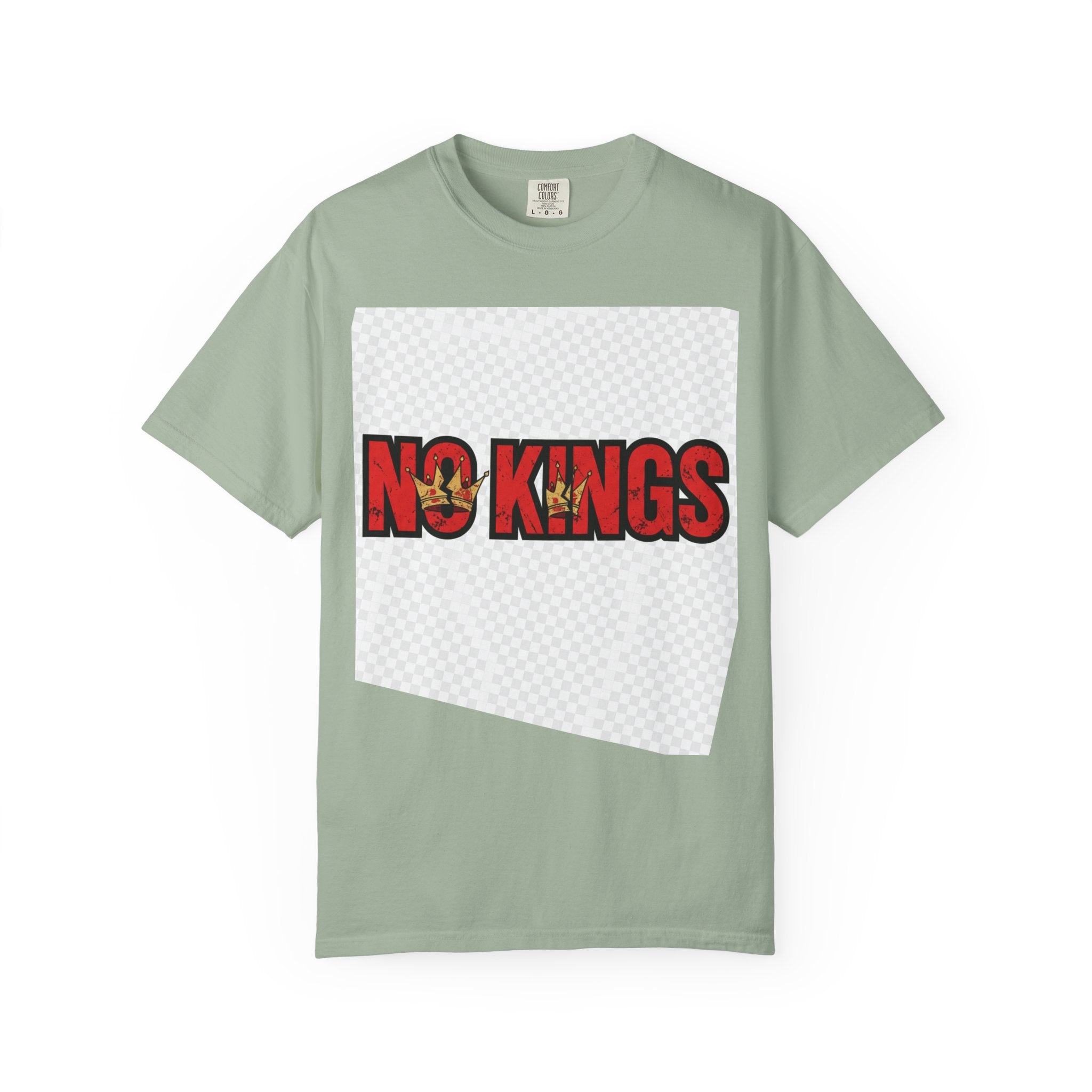 No Kings symbol T-shirt | Anti-monarchy graphic tee