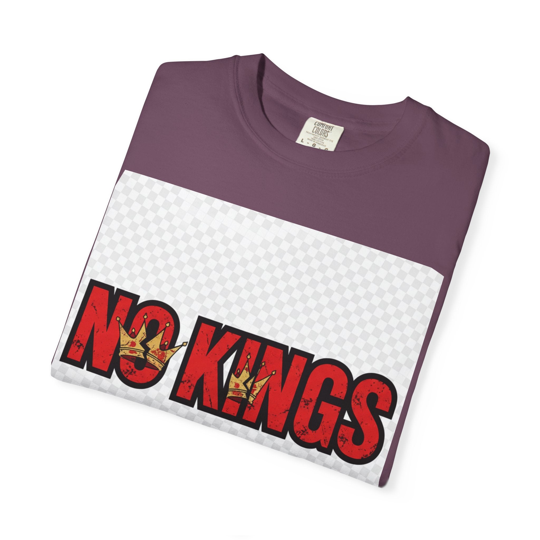 No Kings symbol T-shirt | Anti-monarchy graphic tee
