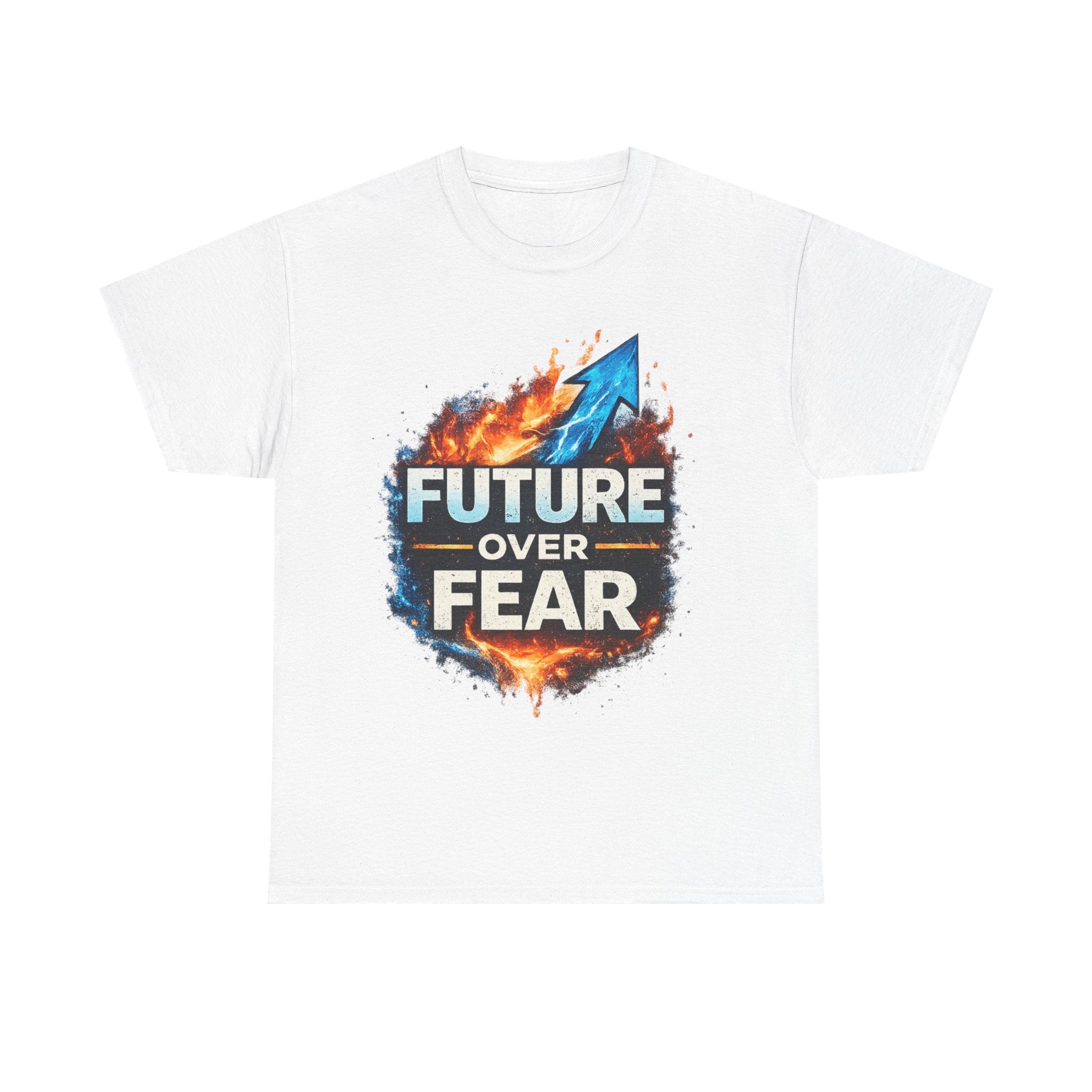 Future Over Fear Shirt, Motivational Graphic Tee, Inspirational Unisex T-Shirt, Positive Mindset Shirt, Self Growth Gift