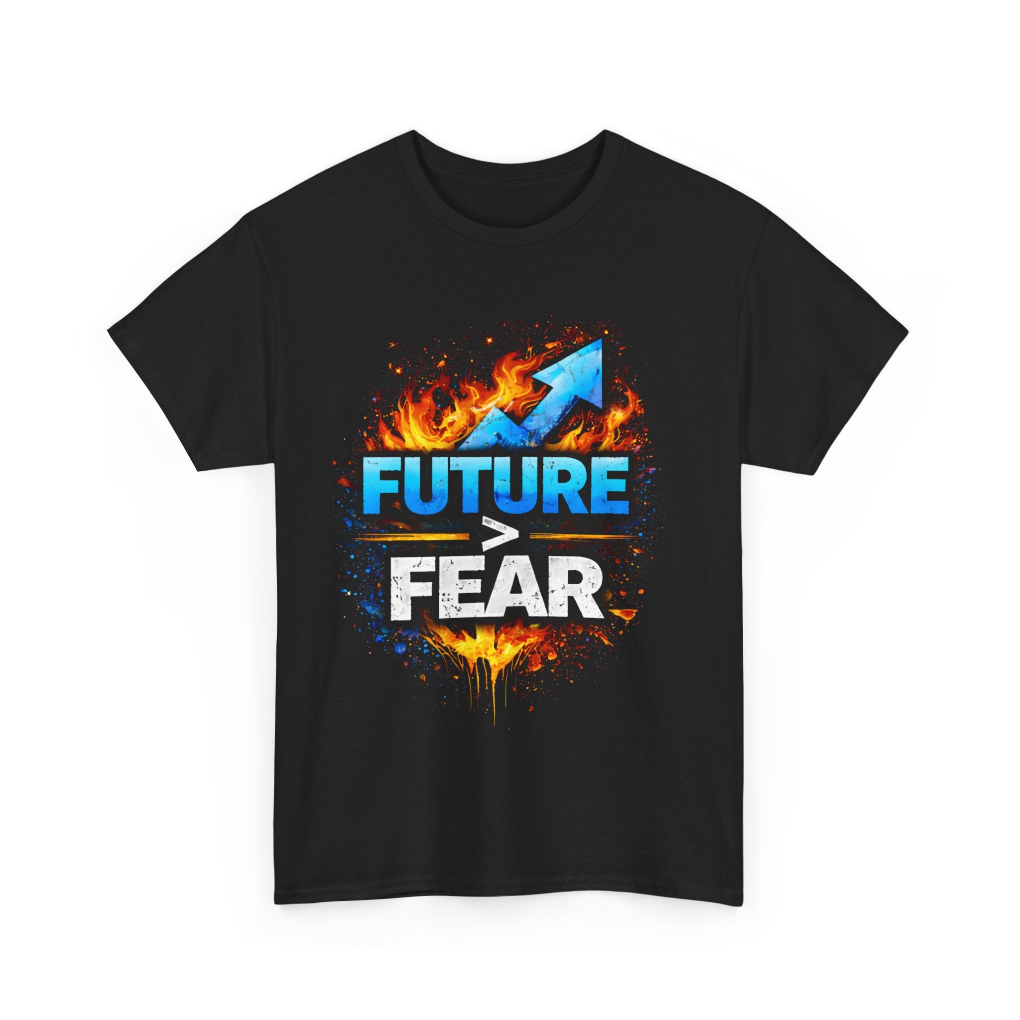 Future Over Fear Shirt, Motivational Graphic Tee, Inspirational Quote Shirt, Entrepreneur Mindset Shirt, Gym Motivation Tee