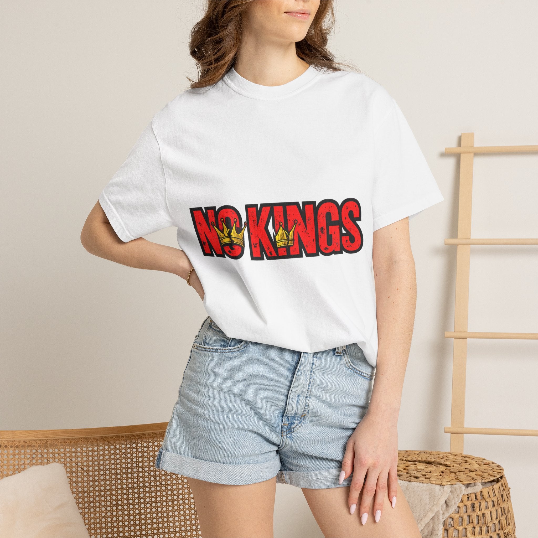 No Kings Shirt, Anti Tyranny Tee, Political Statement Shirt, Protest Graphic Tee, Freedom Shirt, Comfort Colors 1717