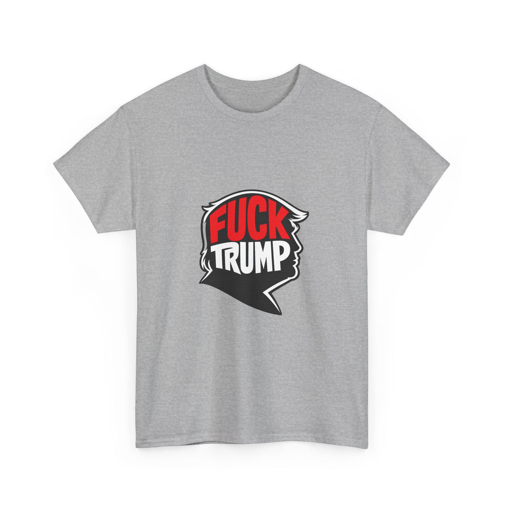 Anti Trump Shirt, Political Statement Tee, Bold Graphic Protest Shirt, Unisex Heavy Cotton T-Shirt, Streetwear Political Apparel