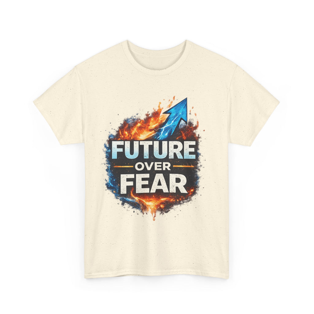 Future Over Fear Shirt, Motivational Graphic Tee, Inspirational Unisex T-Shirt, Positive Mindset Shirt, Self Growth Gift
