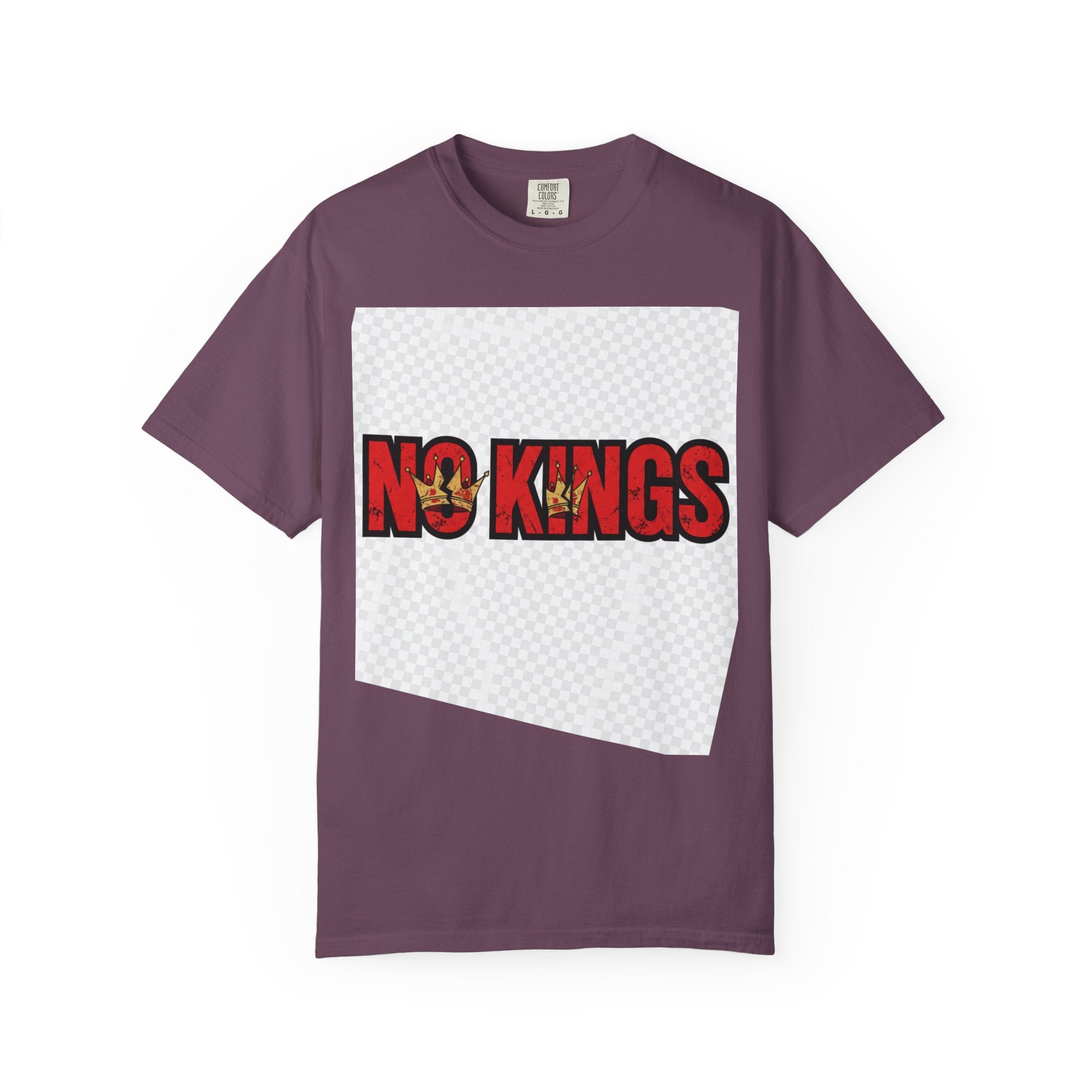 No Kings symbol T-shirt | Anti-monarchy graphic tee