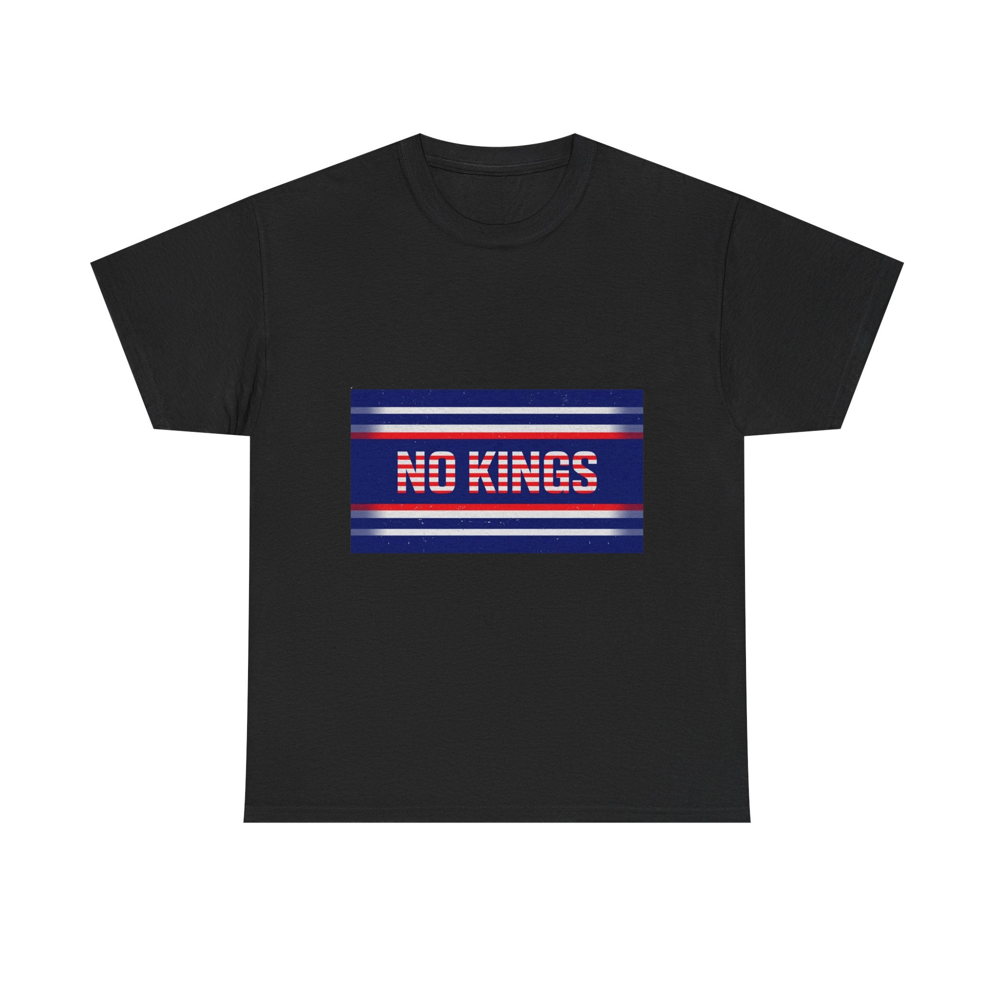 No Kings Shirt, Retro Graphic Tee, Patriotic Protest Shirt, Vintage Style T-Shirt, Independence Statement Tee, Unisex Graphic Tee
