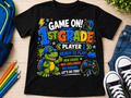Game On 1st Grade gamer Class of 2038 first day of first grade kids tee