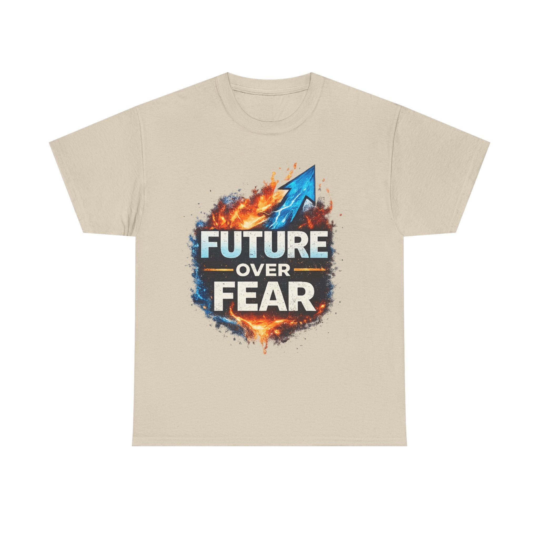 Future Over Fear Shirt, Motivational Graphic Tee, Inspirational Unisex T-Shirt, Positive Mindset Shirt, Self Growth Gift
