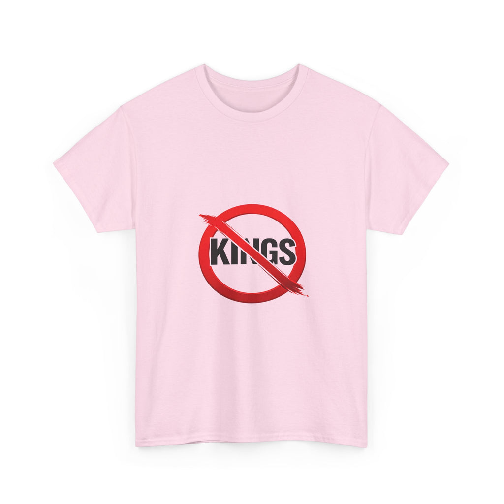 No Kings Shirt, Protest Graphic Tee, Political Statement T-Shirt