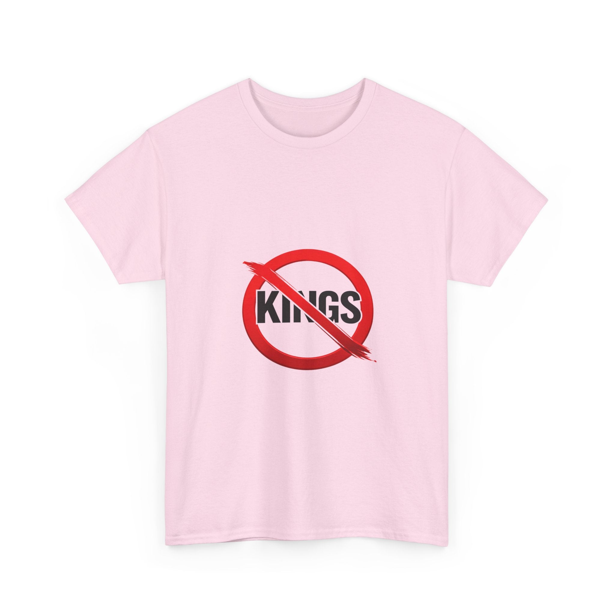 No Kings Shirt, Protest Graphic Tee, Political Statement T-Shirt
