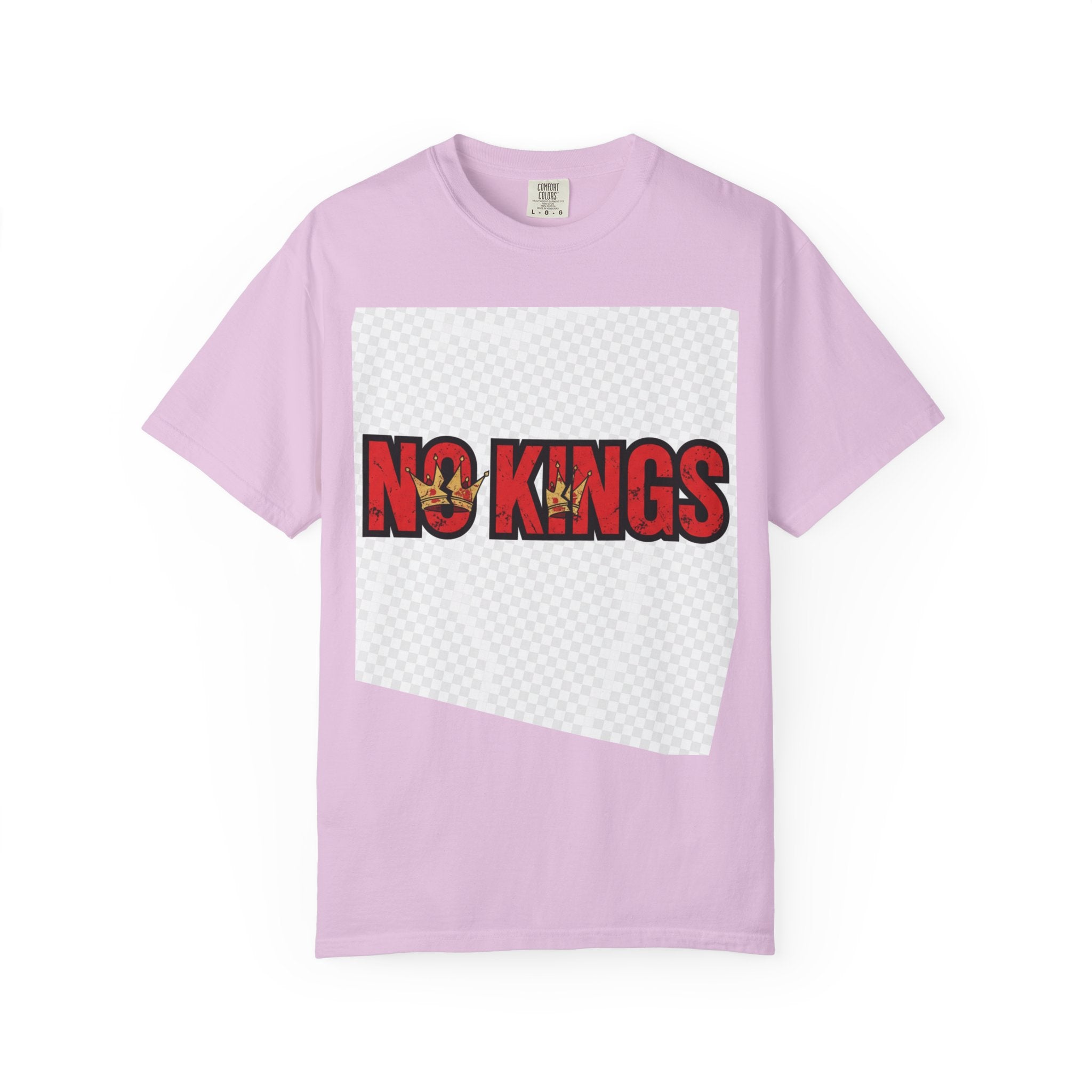 No Kings symbol T-shirt | Anti-monarchy graphic tee