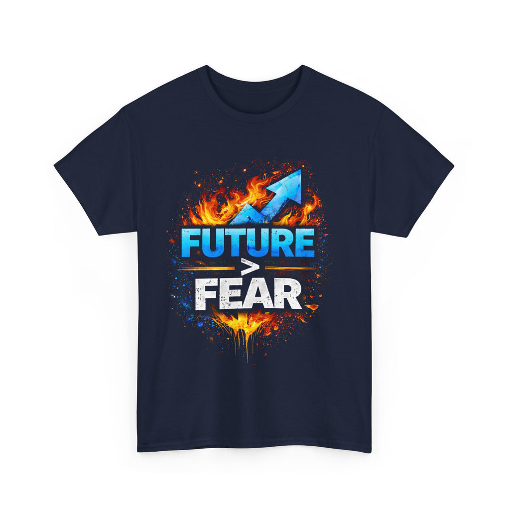Future Over Fear Shirt, Motivational Graphic Tee, Inspirational Quote Shirt, Entrepreneur Mindset Shirt, Gym Motivation Tee