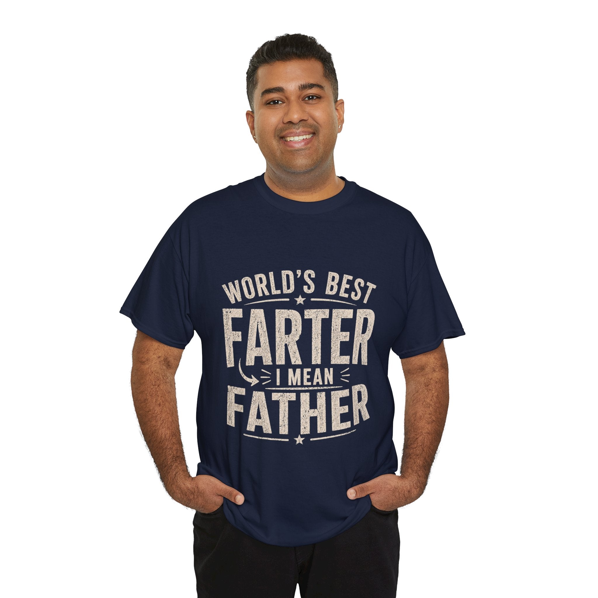 World's Best Farter I Mean Father T-Shirt | Funny Father's Day Gift