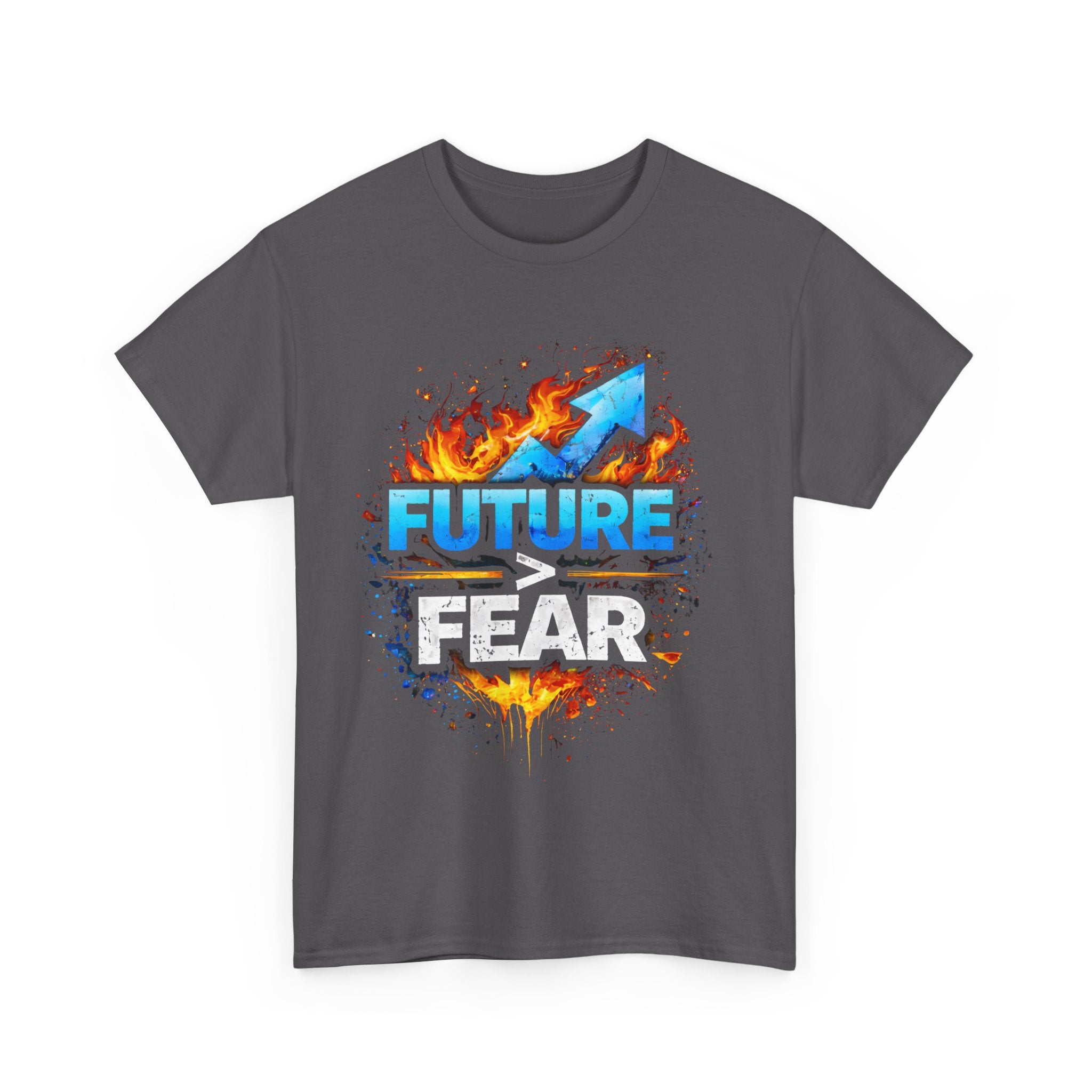 Future Over Fear Shirt, Motivational Graphic Tee, Inspirational Quote Shirt, Entrepreneur Mindset Shirt, Gym Motivation Tee