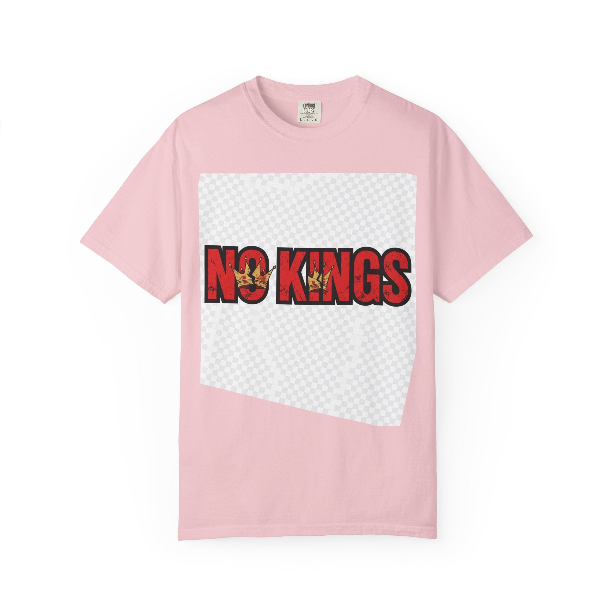 No Kings symbol T-shirt | Anti-monarchy graphic tee