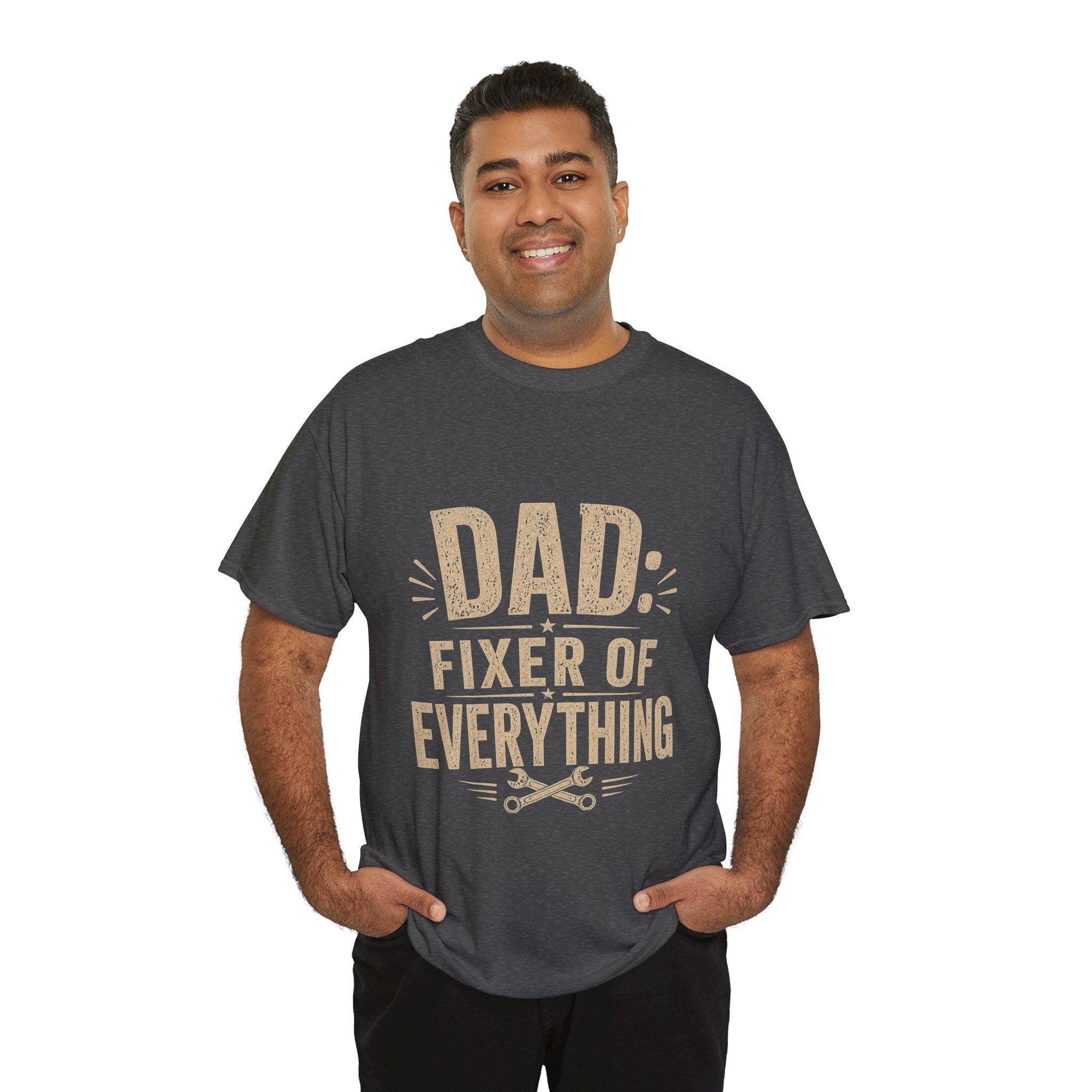 Dad Fixer of Everything T-Shirt | Funny Father's Day Gift for Handyman Dads