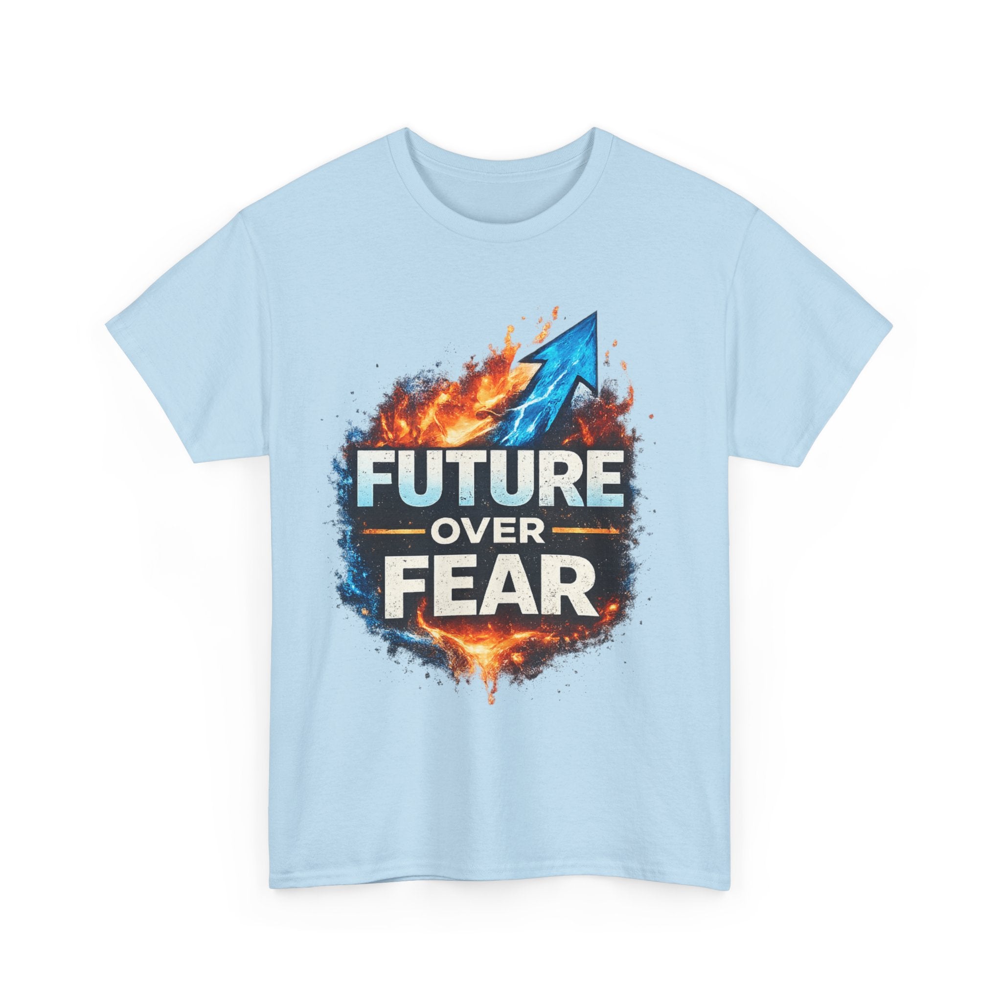 Future Over Fear Shirt, Motivational Graphic Tee, Inspirational Unisex T-Shirt, Positive Mindset Shirt, Self Growth Gift