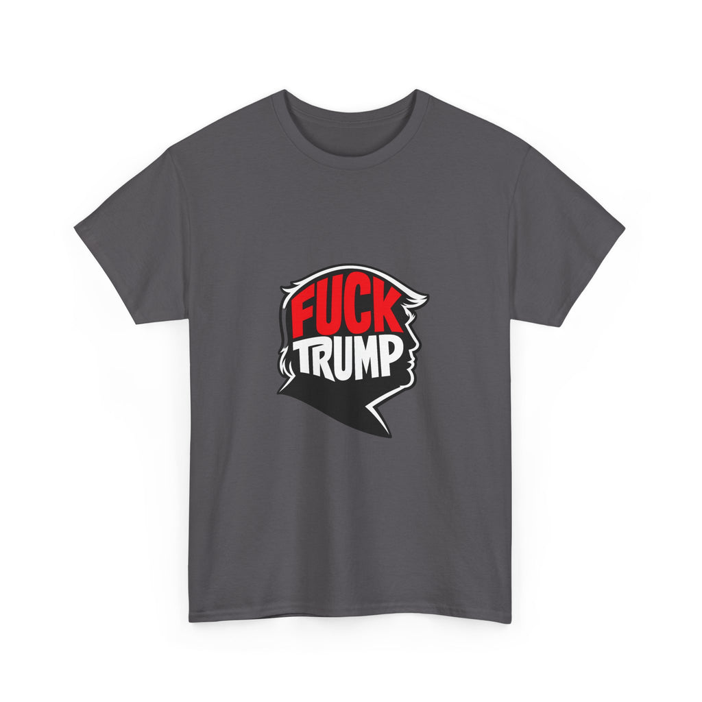 Anti Trump Shirt, Political Statement Tee, Bold Graphic Protest Shirt, Unisex Heavy Cotton T-Shirt, Streetwear Political Apparel