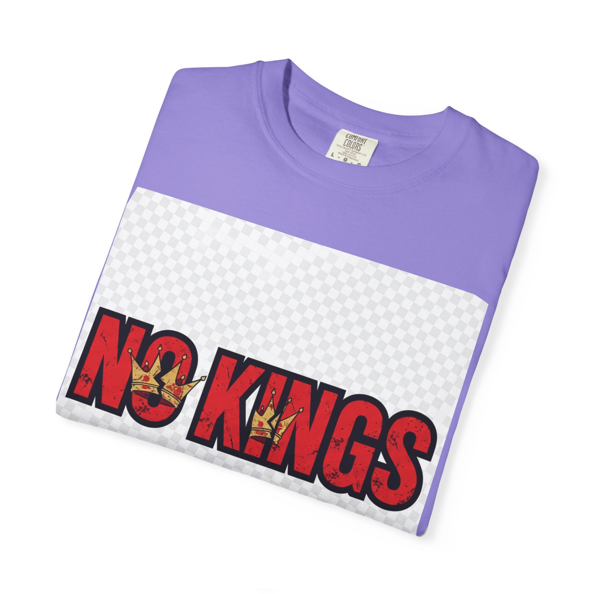 No Kings symbol T-shirt | Anti-monarchy graphic tee