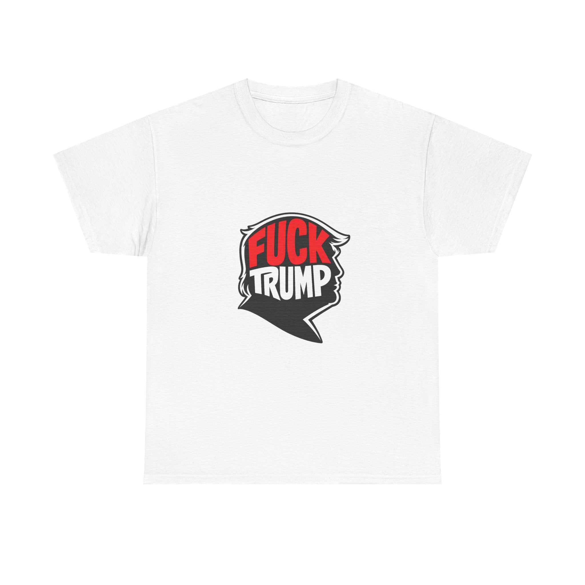 Anti Trump Shirt, Political Statement Tee, Bold Graphic Protest Shirt, Unisex Heavy Cotton T-Shirt, Streetwear Political Apparel