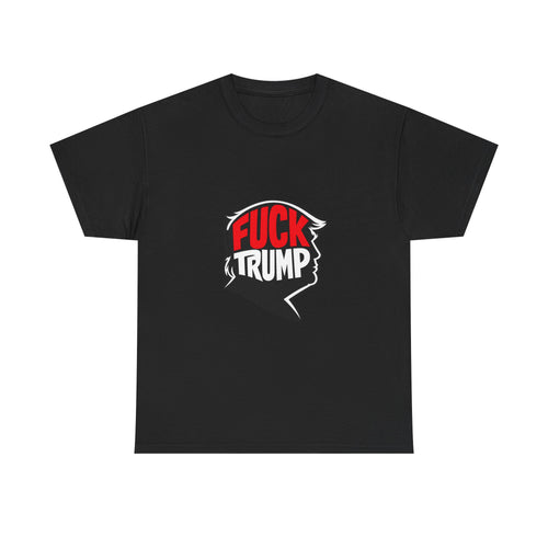 Anti Trump Shirt, Political Statement Tee, Bold Graphic Protest Shirt, Unisex Heavy Cotton T-Shirt, Streetwear Political Apparel